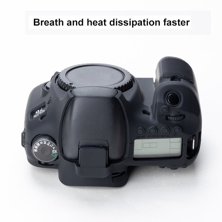 Soft Silicone Protective Case for Canon EOS 7D, For Canon EOS 7D