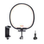 Hands Free Lazy Wearable Neck Camera Phone Holder with Phone Clamp, Extended Version, Neck Holder B