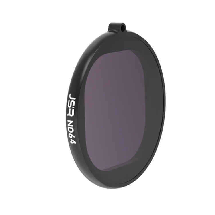 فلتر عدسة JSR بغطاء دائري ND64 لكاميرا GoPro HERO8 Black، عدسة ND64
