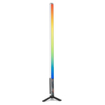LUXCeO Mood1 85cm RGB Colorful Atmosphere Rhythm LED Stick Handheld Video Photo Fill Light with Tripod, 85cm with Tripod