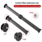 BEXIN P262C 235mm-396mm Tripod Extension Pole Carbon Fiber Center Column Tripod Extender, P262C