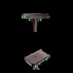 YELANGU YLG0107K 40-67cm Aviation  Aluminum + Carbon Fiber Professional Steadicam Handheld Stabilizer for DSLR Camera DV