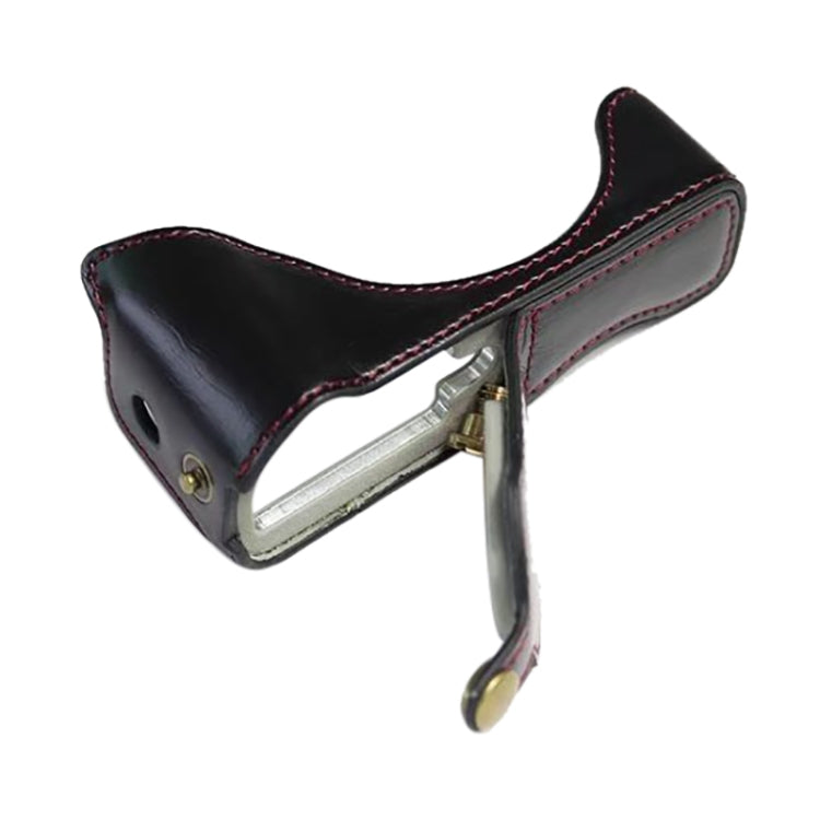 1/4 inch Thread PU Leather Camera Half Case Base for Canon G7 X Mark III / G7 X3, For Canon G7 X Mark III / G7 X3, For Canon G7 X Mark III