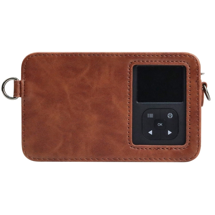 For Kodak Mini Shot2 Retro / C210R instax Full Body Camera PU Leather Case Bag with Strap, For Kodak Mini Shot2 Retro / C210R