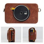For Kodak Mini Shot2 Retro / C210R instax Full Body Camera PU Leather Case Bag with Strap, For Kodak Mini Shot2 Retro / C210R