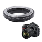 FD-EOS Lens Mount Stepping Ring for Canon FD Lens to EOS EF Lens, FD-EOS