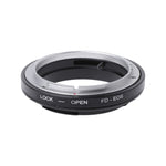 FD-EOS Lens Mount Stepping Ring for Canon FD Lens to EOS EF Lens, FD-EOS