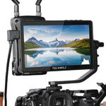 FEELWORLD F5 Pro V4 6 inch Touch Screen DSLR Camera Field Monitor 3D LUT 4K HDMI Input Output Tilt Arm, F5 Pro V4