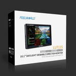 FEELWORLD LUT11S 10.1 inch Ultra High Bright 2000nit Touch Screen DSLR Camera Field Monitor, 3G-SDI 4K HDMI Input Output 1920 x 1200 IPS Panel, LUT11S