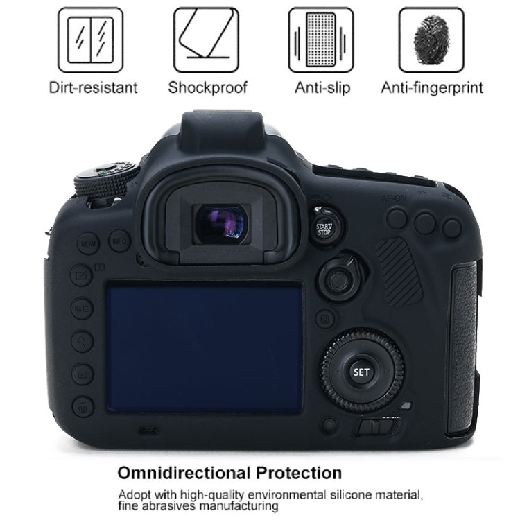 For Canon EOS 7D Mark II Soft Silicone Protective Case, For Canon EOS 7D Mark II