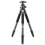 BEXIN RC294 Portable Collapsible Carbon Fiber Camera Tripod with K44 Panoramic BallHead, RC294+K44
