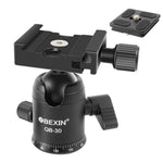 BEIXIN QB-30  360 Degree Rotation Panorama Metal Ball Head with Quick Release Plate, QB-30
