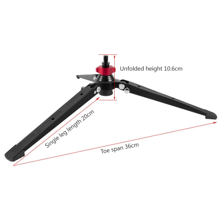 BEXIN ST-3 Three Feet Monopod Stand Base Mini Desktop Tripod