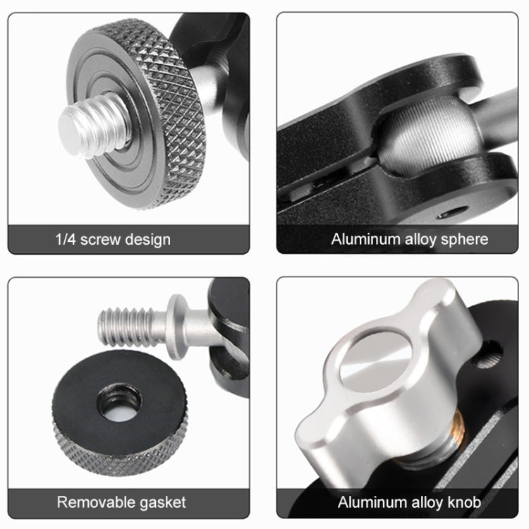 BEXIN TM-2 Multi-function Magic Arm Ball Mount Clamp Clip, TM-2