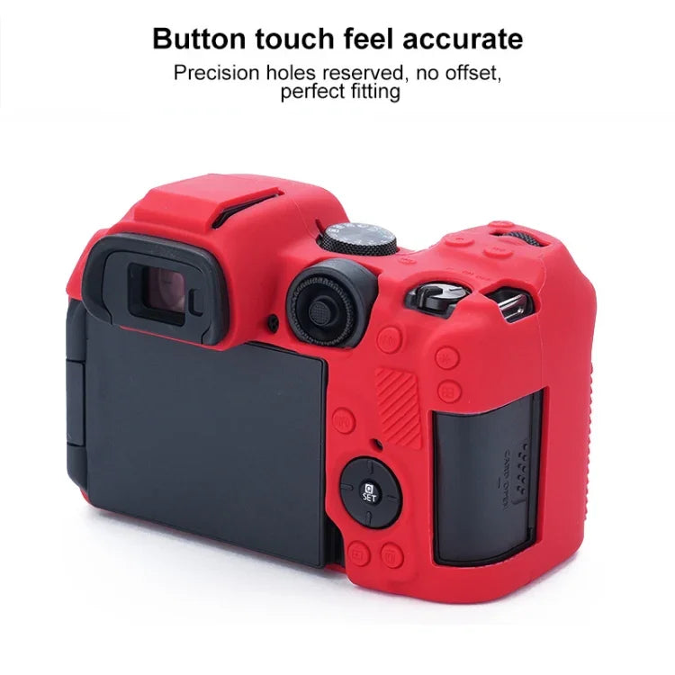 غطاء حماية ناعم من السيليكون لكاميرا Canon EOS R7، لكاميرا Canon EOS R7