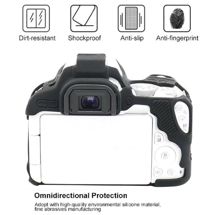 For Canon EOS 250D Soft Silicone Protective Case, For Canon EOS 250D