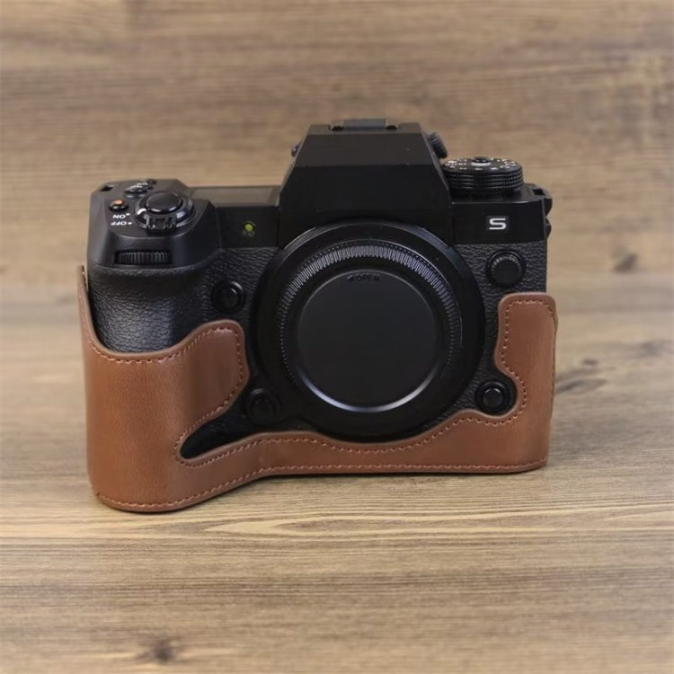 Halbtasche aus PU-Leder mit 1/4-Zoll-Gewinde für Fujifilm XH2S