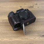 قاعدة نصف غطاء كاميرا من جلد PU مع خيط 1/4 بوصة لكاميرا Fujifilm XH2S، لـ Fujifilm XH2S
