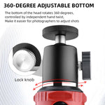 YELANGU LW-A01 Panoramic Metal Tripod Ball Head Adapter, LW-A01