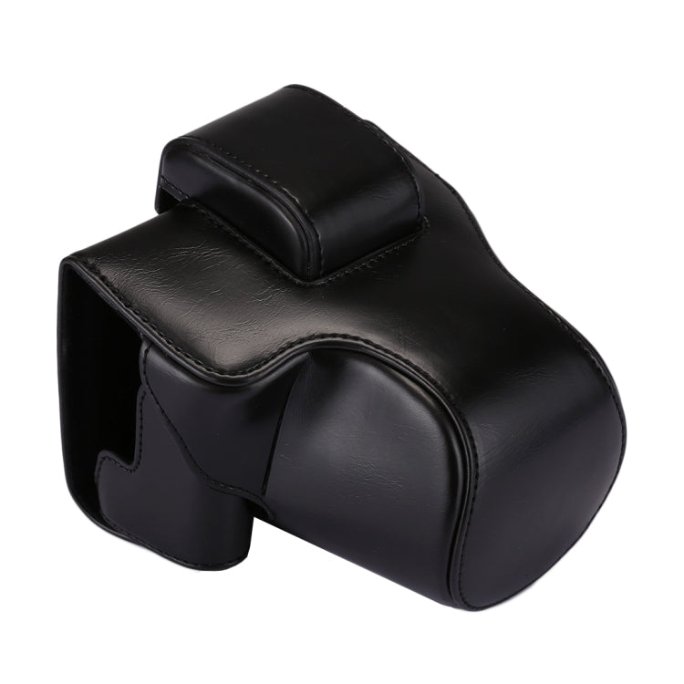 Full Body Camera PU Leather Case Bag with Strap for Canon EOS M5, For EOS M5