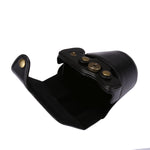 Full Body Camera PU Leather Case Bag with Strap for Canon EOS M5, For EOS M5