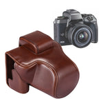 Full Body Camera PU Leather Case Bag with Strap for Canon EOS M5, For EOS M5