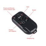 YELANGU L4X Camera 3-wheel Dolly II Electric Track Slider 3-Wheel Video Pulley Rolling Dolly Car with Remote Control for DSLR / Home DV Cameras, GoPro, Smartphones, Load: 3kg, L4X Dolly Car Grey