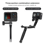 Joint Aluminum Extension Arm Grip Extenter for GoPro, Insta360, DJI and Other Action Cameras, Length: 8.8cm, 8.8cm