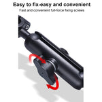 25mm Ballhead Car Front Seat Handlebar Fixed Mount Holder with Tripod Adapter & Screw for GoPro, Insta360, DJI and Other Action Cameras, 25mm 22cm