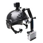 Helmet Front Mount Bundle Set for GoPro, Insta360, DJI and Other Action Cameras, Mount Bundle Set