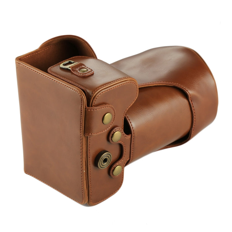 Full Body Camera PU Leather Case Bag for Nikon D7200 / D7100 / D7000 (18-200 / 18-140mm Lens), For D7200