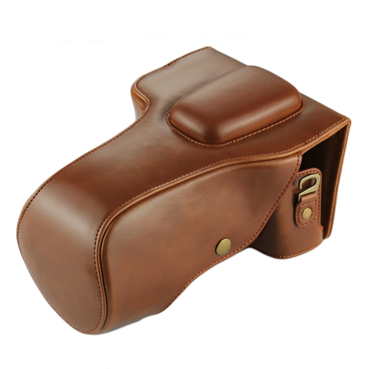 Full Body Camera PU Leather Case Bag for Canon EOS 760D / 750D (18-135mm Lens), For EOS 760D