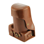 Full Body Camera PU Leather Case Bag for Canon EOS 760D / 750D (18-135mm Lens), For EOS 760D