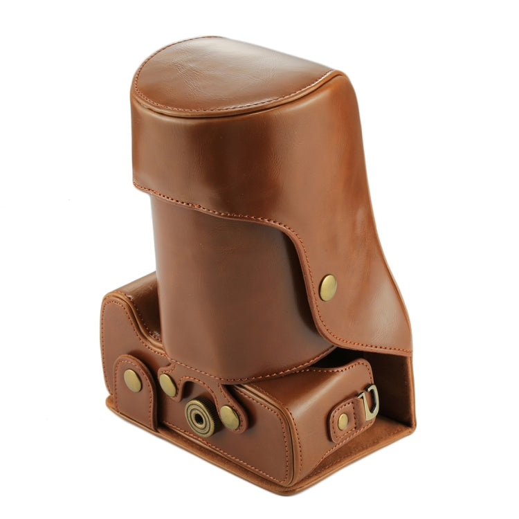 Full Body Camera PU Leather Case Bag for Canon EOS 760D / 750D (18-135mm Lens), For EOS 760D