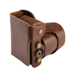 Full Body Camera PU Leather Case Bag with Strap for Sony NEX 7 / F3 (18-55mm Lens), For Sony NEX 7 / F3, For Sony NEX 7