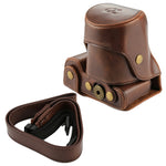 Full Body Camera PU Leather Case Bag with Strap for Sony NEX 7 / F3 (18-55mm Lens), For Sony NEX 7 / F3, For Sony NEX 7