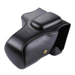 Full Body Camera PU Leather Case Bag for Canon EOS 200D  (18-55mm Lens), For EOS 200D