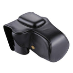 Full Body Camera PU Leather Case Bag for Canon EOS 200D  (18-55mm Lens), For EOS 200D