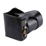 Full Body Camera PU Leather Case Bag for Canon EOS 200D  (18-55mm Lens), For EOS 200D