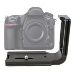 FITTEST FLN-D850 Vertical Shoot Quick Release L Plate Bracket Base Holder for Nikon D850, Nikon D850