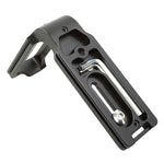 FITTEST FLN-D850 Vertical Shoot Quick Release L Plate Bracket Base Holder for Nikon D850, Nikon D850
