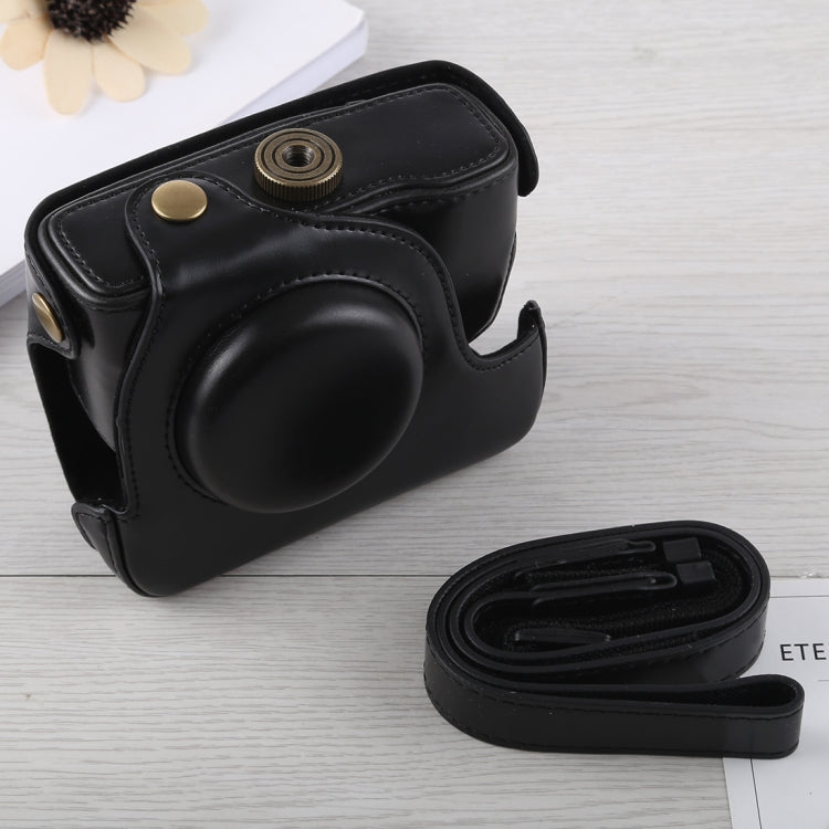 Full Body Camera PU Leather Case Bag with Strap for Canon G16, For G16