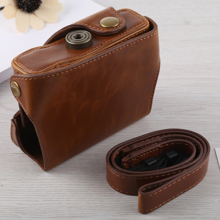 Full Body Camera PU Leather Case Bag with Strap for Canon G16, For G16
