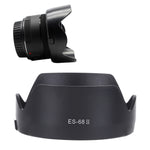 ES-68II Lens Hood Shade for Canon EF 50mm f/1.8 STM 49mm Lens, ES-68II