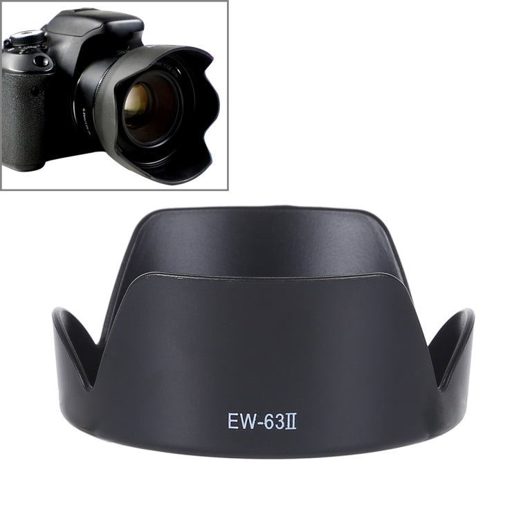 EW-63II Lens Hood Shade for Canon EF 28mm f/1.8 USM, EF 28-105mm f/3.5-4.5 USM, F 28-105mm f/3.5-4.5 II USM Lens, EW-63II