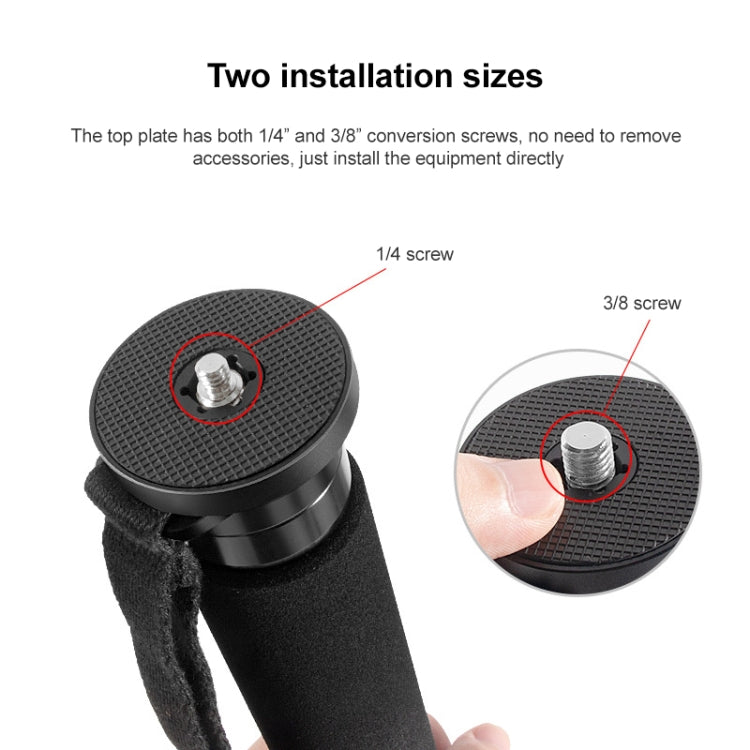 BEXIN P336C Camera Carbon Fiber Monopod Travel Live Selfie Bracket Holder, P336C