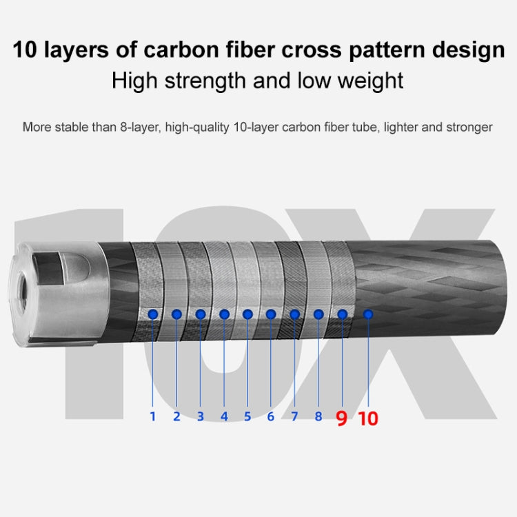 BEXIN P336C Camera Carbon Fiber Monopod Travel Live Selfie Bracket Holder, P336C