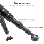 BEXIN P336C Camera Carbon Fiber Monopod Travel Live Selfie Bracket Holder, P336C