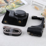 Full Body Camera PU Leather Case Bag with Strap for Samsung Galaxy Camera EK-GC100 / EK-GC110 / EK-GC200, For Samsung Galaxy Camera EK-GC200, For Samsung Galaxy Camera EK-GC100