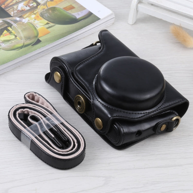Full Body Camera PU Leather Case Bag with Strap for Samsung Galaxy Camera EK-GC100 / EK-GC110 / EK-GC200, For Samsung Galaxy Camera EK-GC200, For Samsung Galaxy Camera EK-GC100
